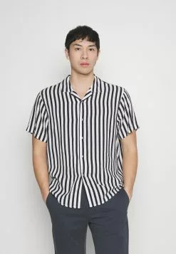 Pier One Shirt - Dark Blue/White