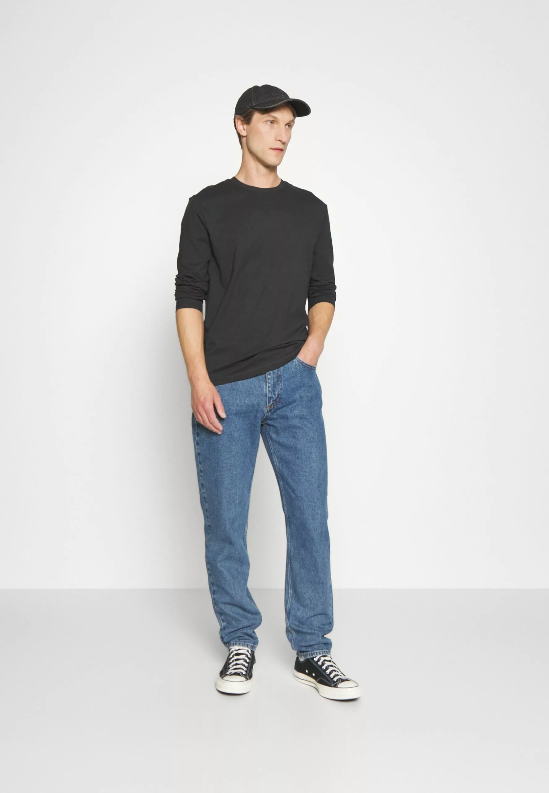 Pier One Long Sleeved Top - Black 2 Pier One Long Sleeved Top - Black - Image 2