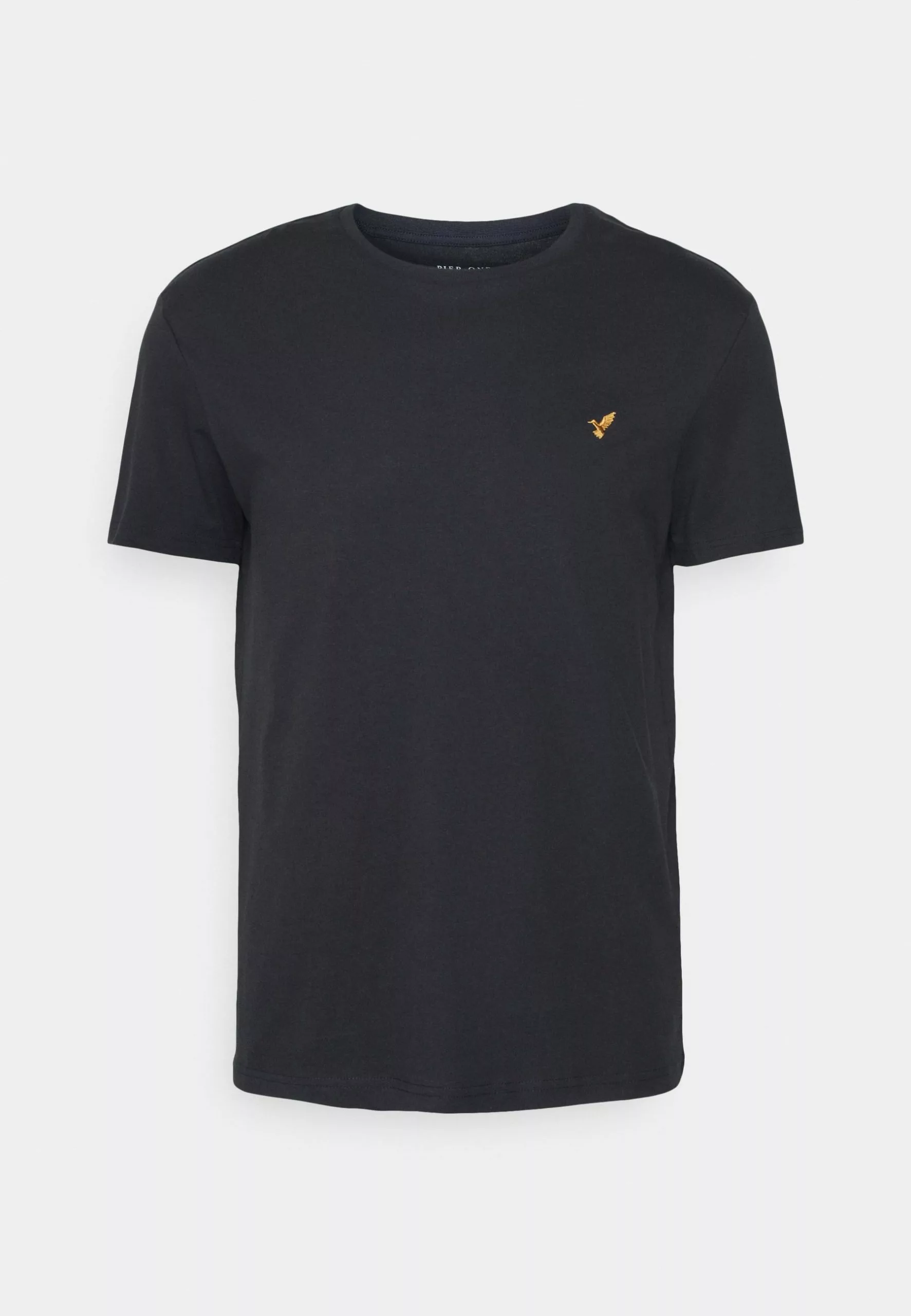 Pier One 5 Pack - Basic T-Shirt - Black/White/Dark Blue 9 Pier One 5 Pack - Basic T-Shirt - Black/White/Dark Blue - Image 9