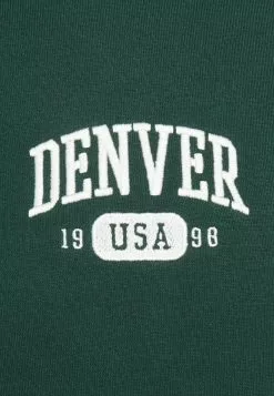 Pier One Denver College Hoodie- Sweatshirt - Green -Pier One Shop 752110e4a87f4d94834d2533b6a901a1