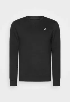 Pier One Sweatshirt - Black/Mottled Grey -Pier One Shop 7954a7df4b094e52bda097136e48cead