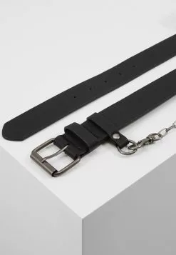 Pier One Unisex - Belt - Black -Pier One Shop 7a031c092cbe4b10b01563ed1807d497