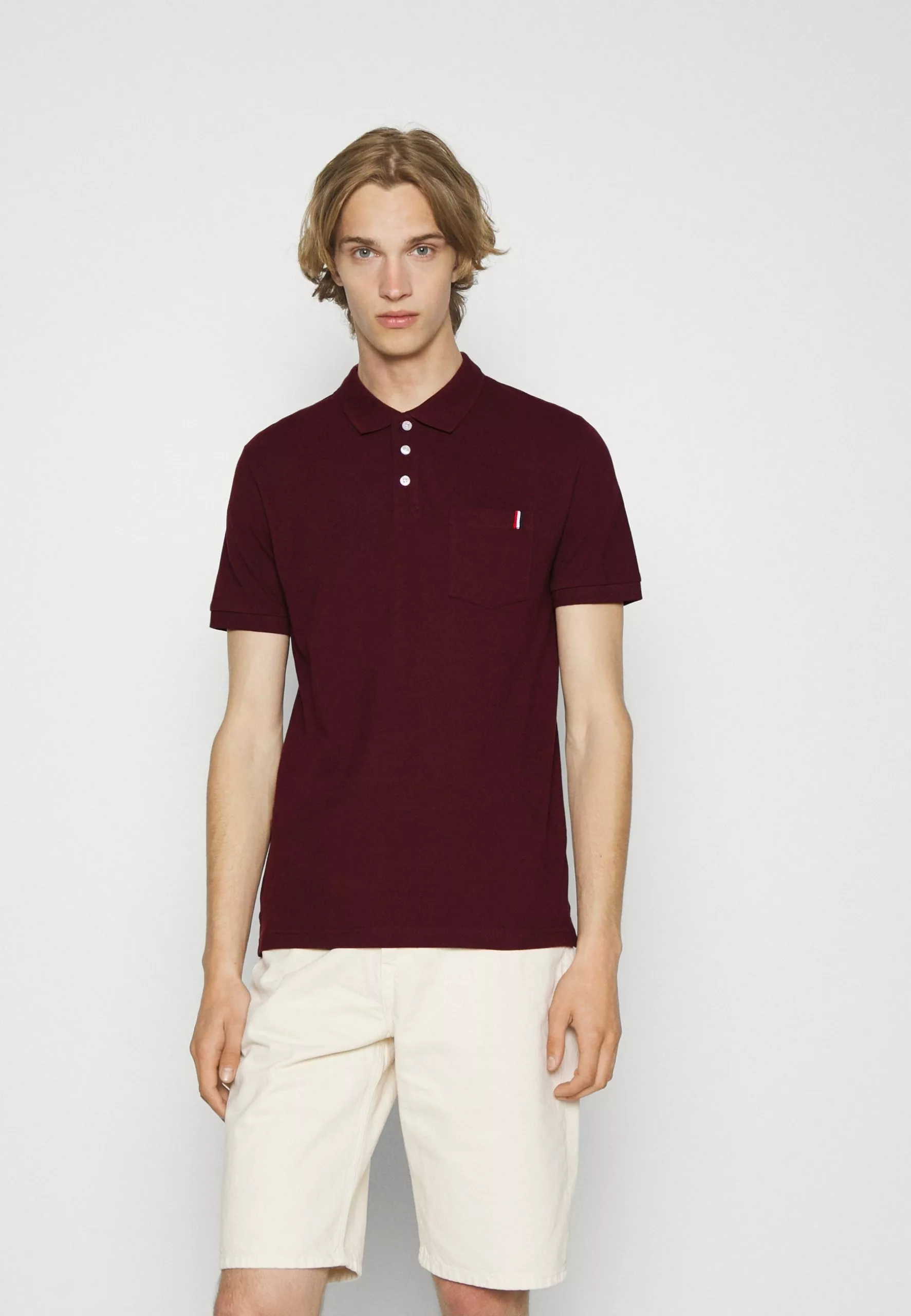 Pier One 2 Pack - Polo Shirt - Blue/Bordeaux 3 Pier One 2 Pack - Polo Shirt - Blue/Bordeaux - Image 3