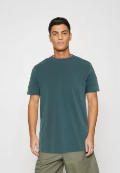 Pier One 7 Pack - Basic T-Shirt - Blue/Mottled Bordeaux/White -Pier One Shop 7b9f1b5705884163855acb0b7048c4bc