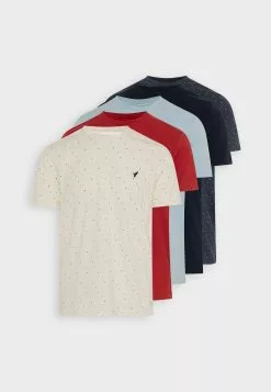 Pier One 5 Pack - Basic T-Shirt - Dark Blue/White/Red 17 Pier One 5 Pack - Basic T-Shirt - Dark Blue/White/Red -Pier One Shop 7c8adf1583084519b45d5ca34c19d68e