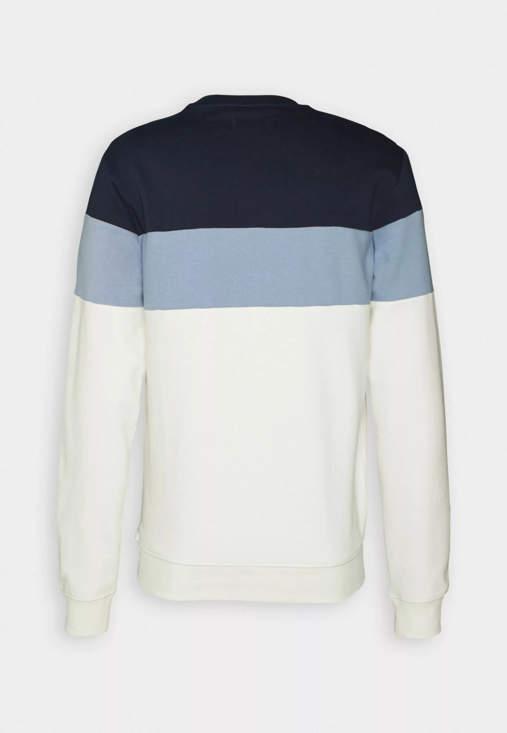 Pier One Sweatshirt - Blue/Off-White/Grey 6 Pier One Sweatshirt - Blue/Off-White/Grey - Image 6