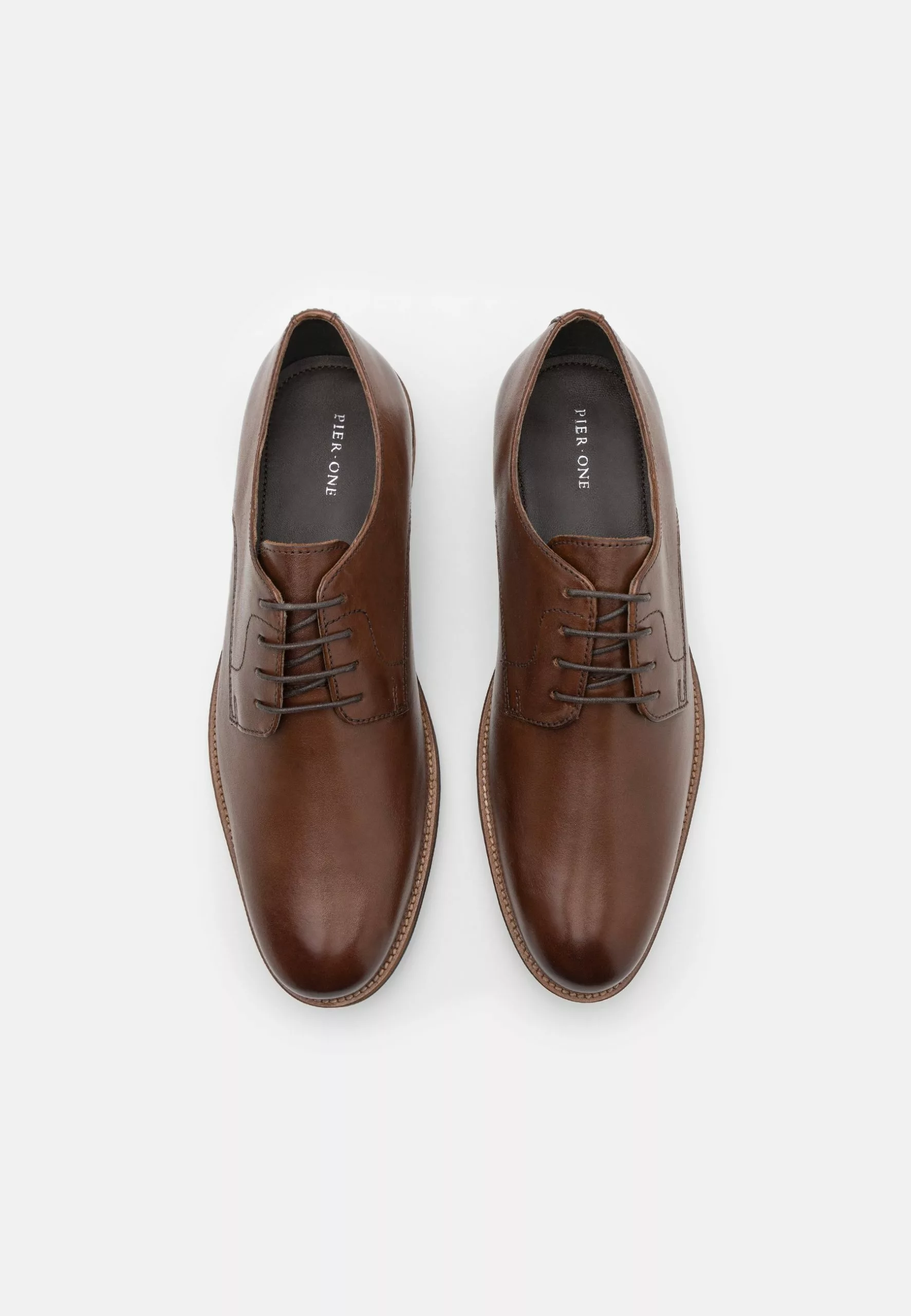 Pier One Leather - Lace-Ups - Brown 4 Pier One Leather - Lace-Ups - Brown - Image 4