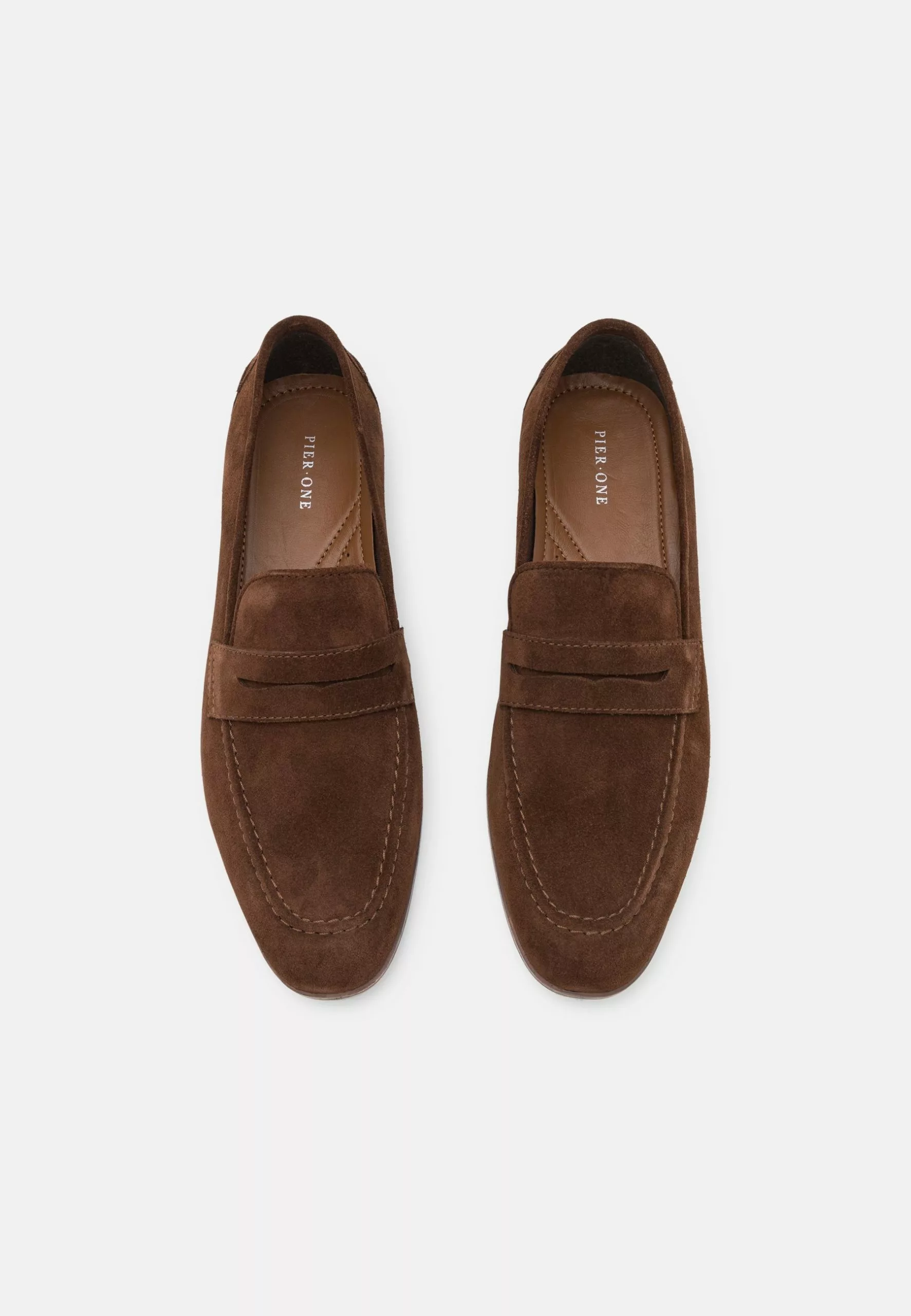 Pier One Leather - Slip-Ons - Brown 4 Pier One Leather - Slip-Ons - Brown - Image 4