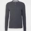 Pier One Polo Shirt - Dark Grey Melange