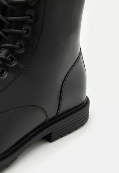 Pier One Lace-Up Ankle Boots - Black -Pier One Shop 8ce9ba28be54459d9192e01fb209f620