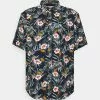 Pier One Shirt - Multicolor/Dark Blue