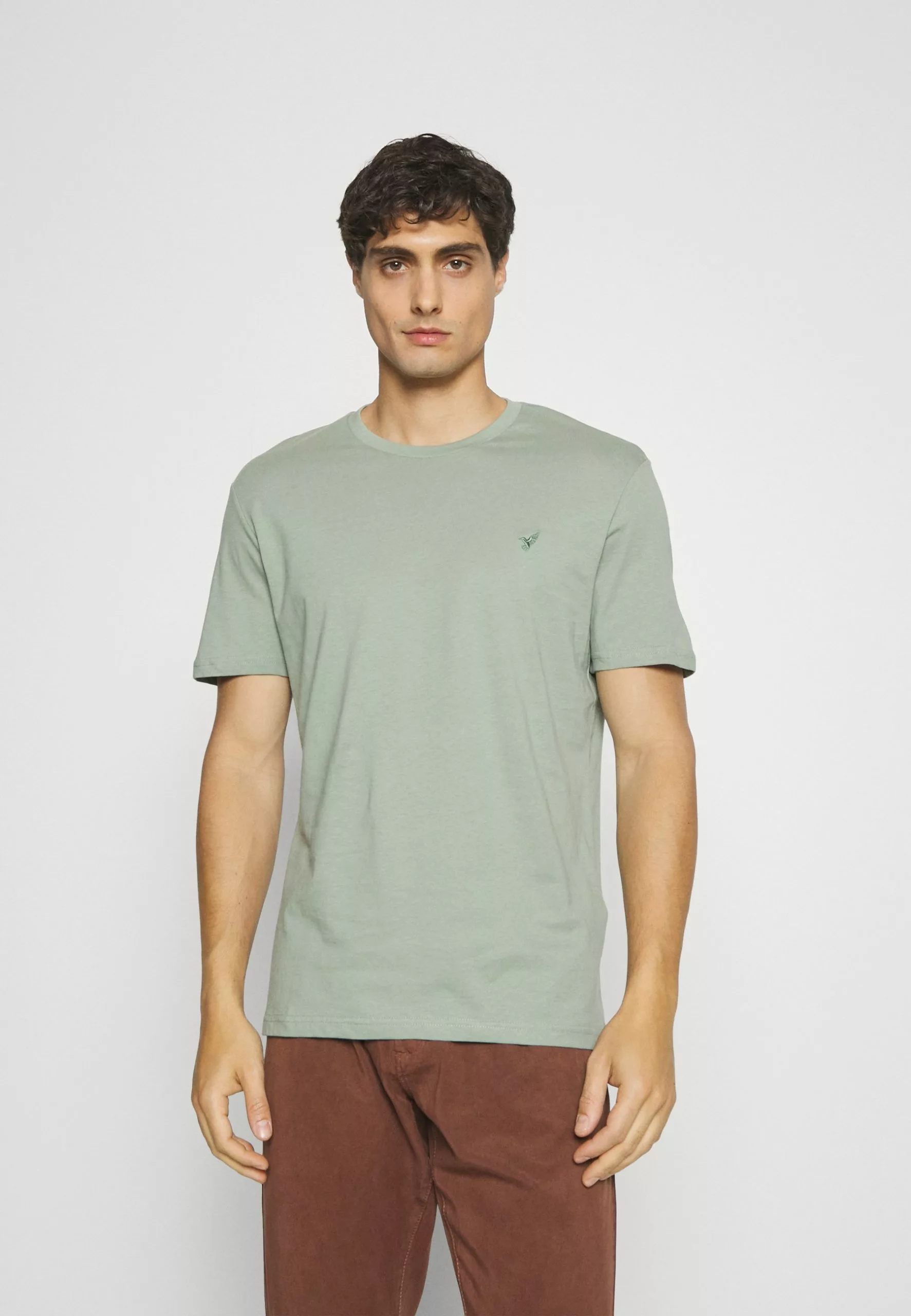 Pier One 3 Pack - Basic T-Shirt - Off-White/Bordeaux/Mint 4 Pier One 3 Pack - Basic T-Shirt - Off-White/Bordeaux/Mint - Image 4