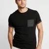 Pier One Print T-Shirt - Black