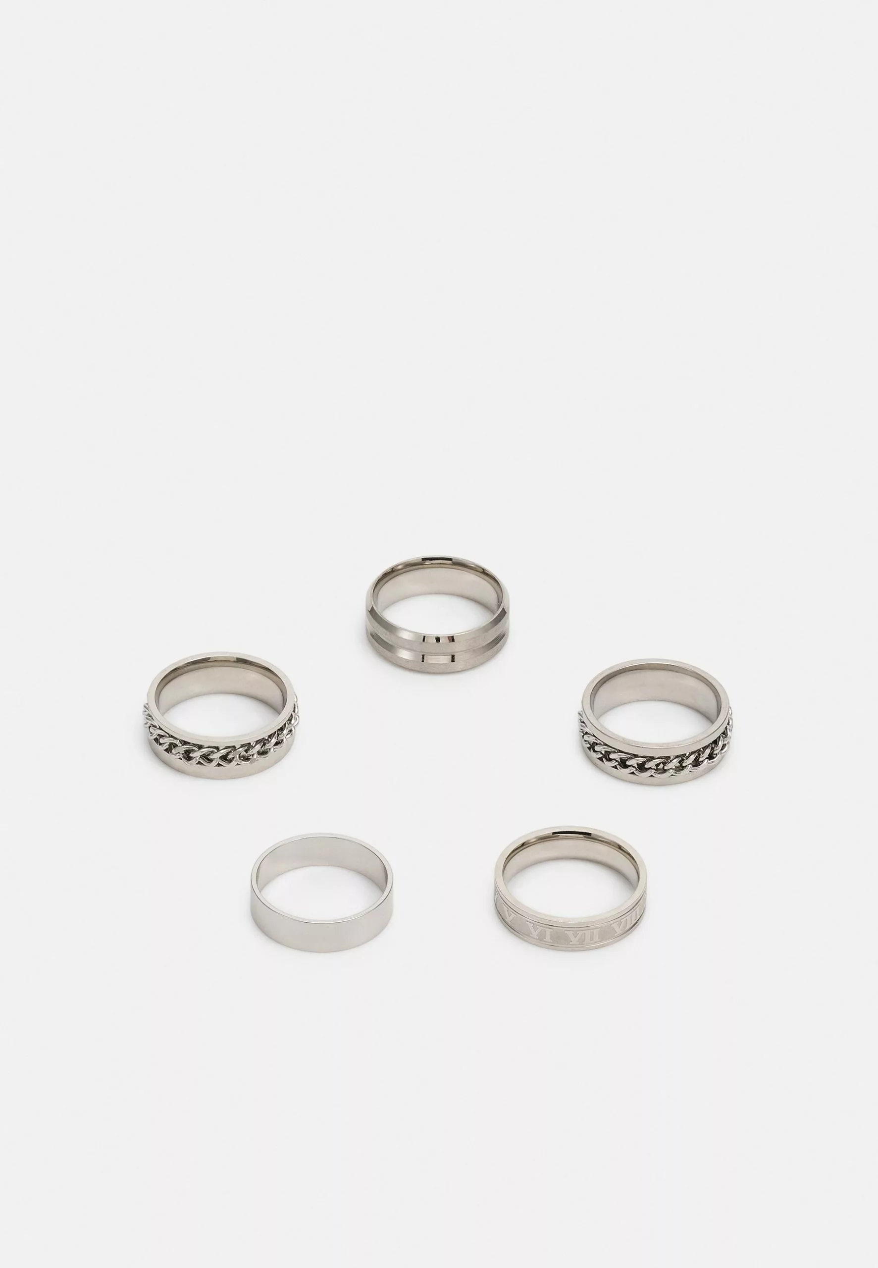 Pier One 5 Pack - Ring - Silver-Coloured 2 Pier One 5 Pack - Ring - Silver-Coloured - Image 2
