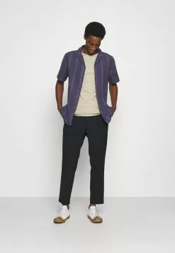 Pier One 5 Pack - Basic T-Shirt - White/Dark Grey/Black