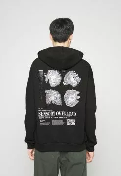 Pier One Wood Hoodie - Hoodie - Black -Pier One Shop a45506dc600346f3a3e78f9952b0fe73