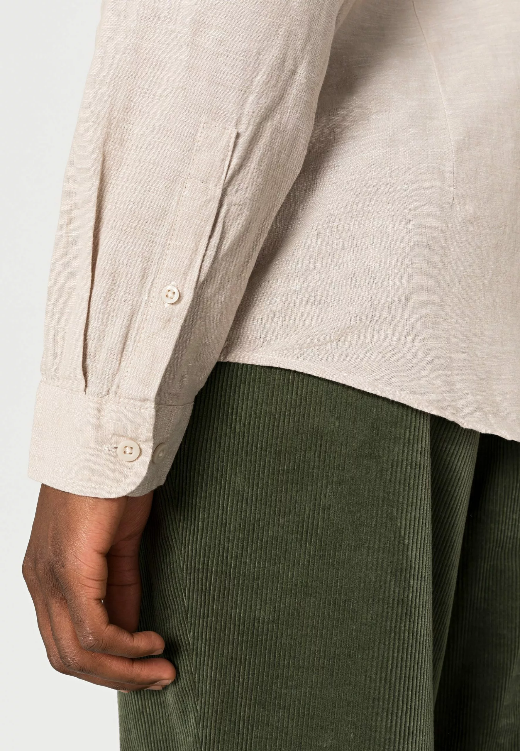 Pier One Shirt - Mottled Beige 5 Pier One Shirt - Mottled Beige - Image 5