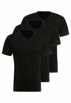 Pier One 3 Pack- Basic T-Shirt - Black -Pier One Shop aabb34e171c641efaffc9ee8ffa3d0d4