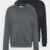 Pier One 2 Pack - Sweatshirt - Black/Mottled Dark Grey