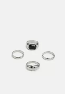 Pier One 4 Pack - Ring - Silver-Coloured