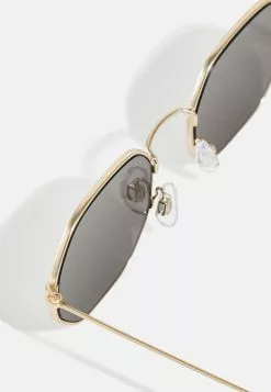 Pier One Unisex - Sunglasses - Gold-Coloured/Black -Pier One Shop b2be850c1f774f4293e9886f4ba11c1f