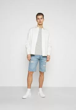 Pier One 3 Pack - Basic T-Shirt - Black/Grey/Bordeaux