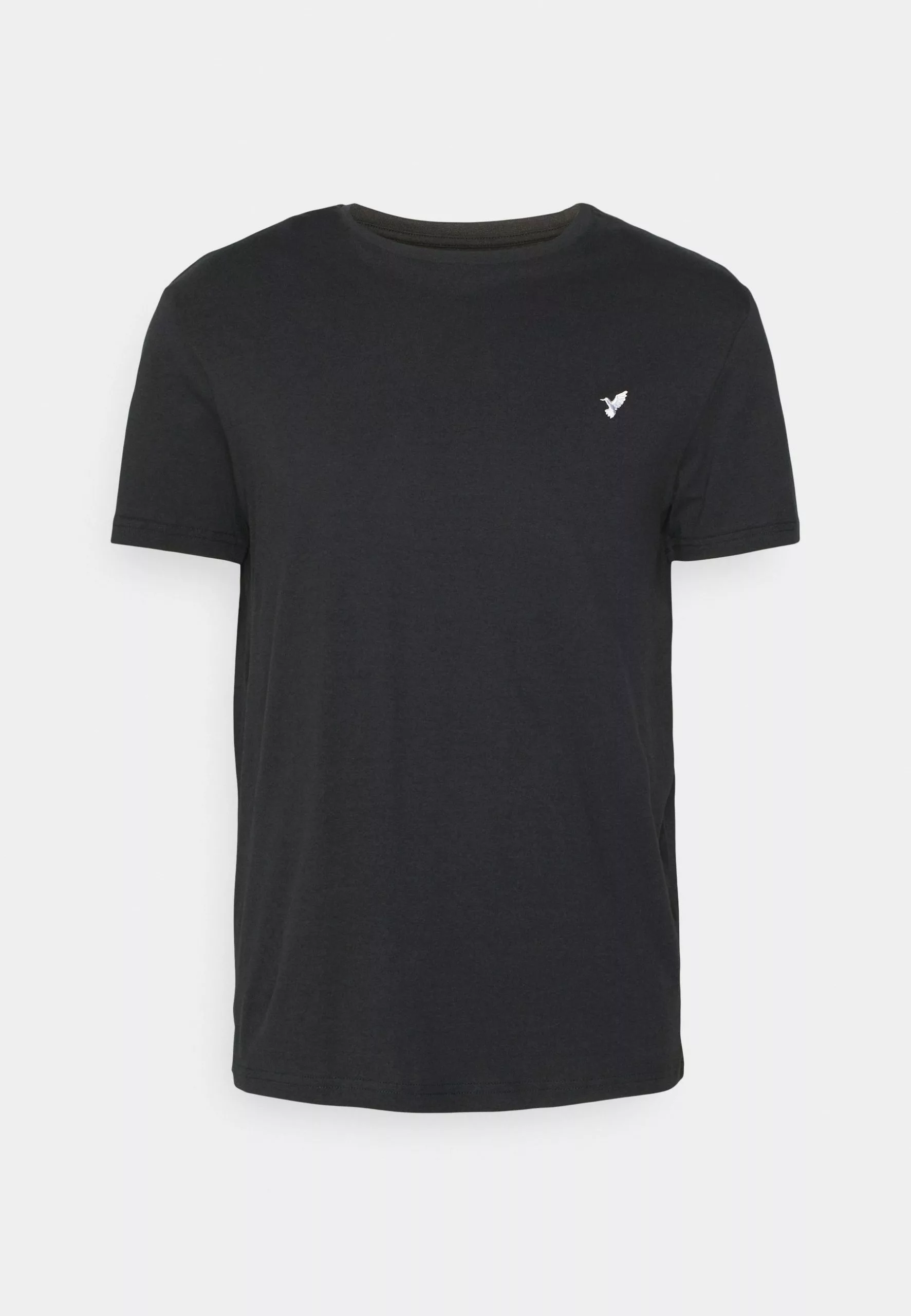 Pier One 5 Pack - Basic T-Shirt - Black/White/Dark Blue 8 Pier One 5 Pack - Basic T-Shirt - Black/White/Dark Blue - Image 8