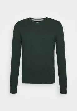 Pier One Jumper - Mottled Dark Green