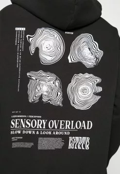 Pier One Wood Hoodie - Hoodie - Black -Pier One Shop b8e7397d7d5043f5ad3919a565b3c7b9