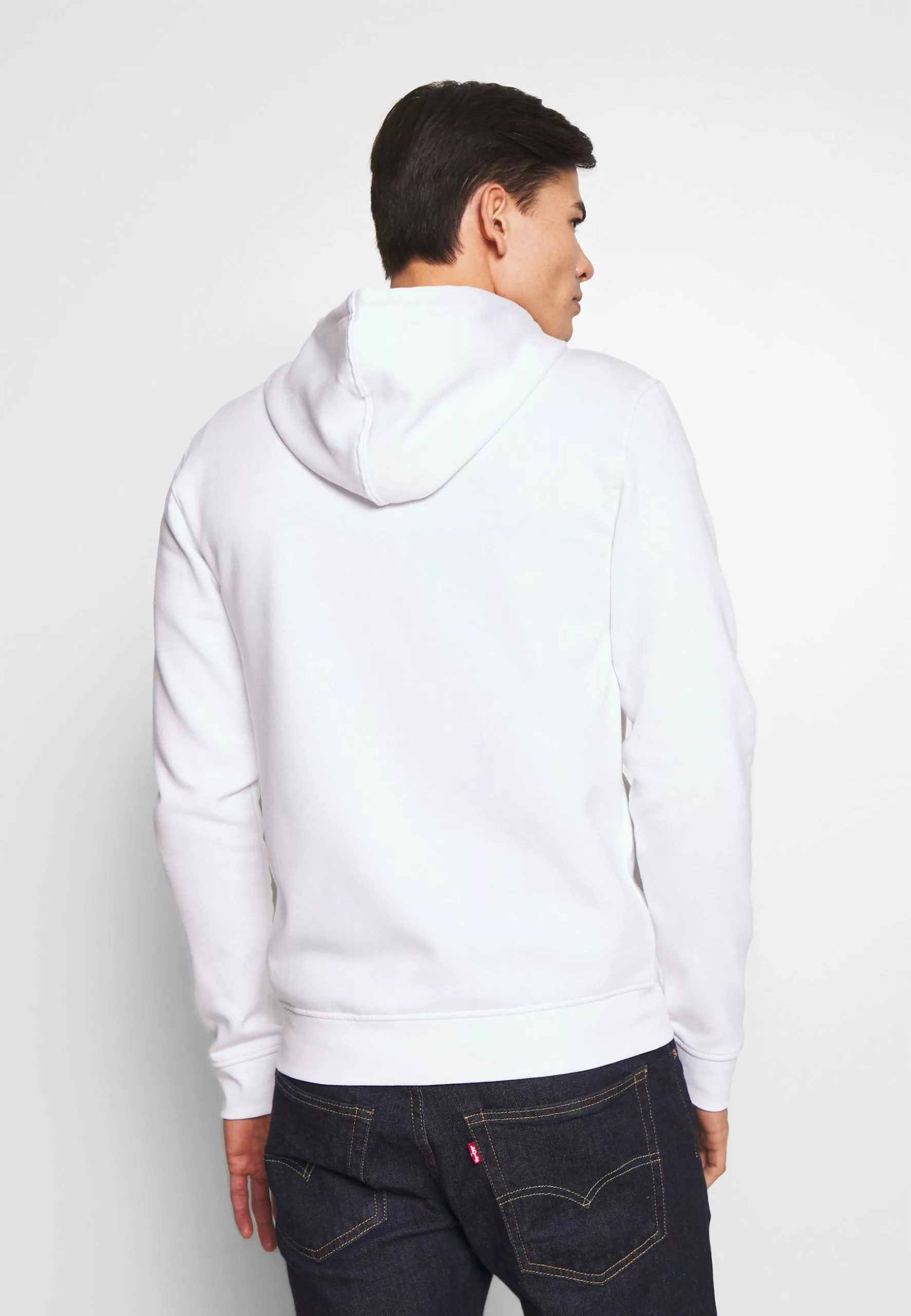 Pier One Zip-Up Sweatshirt - White 3 Pier One Zip-Up Sweatshirt - White - Image 3