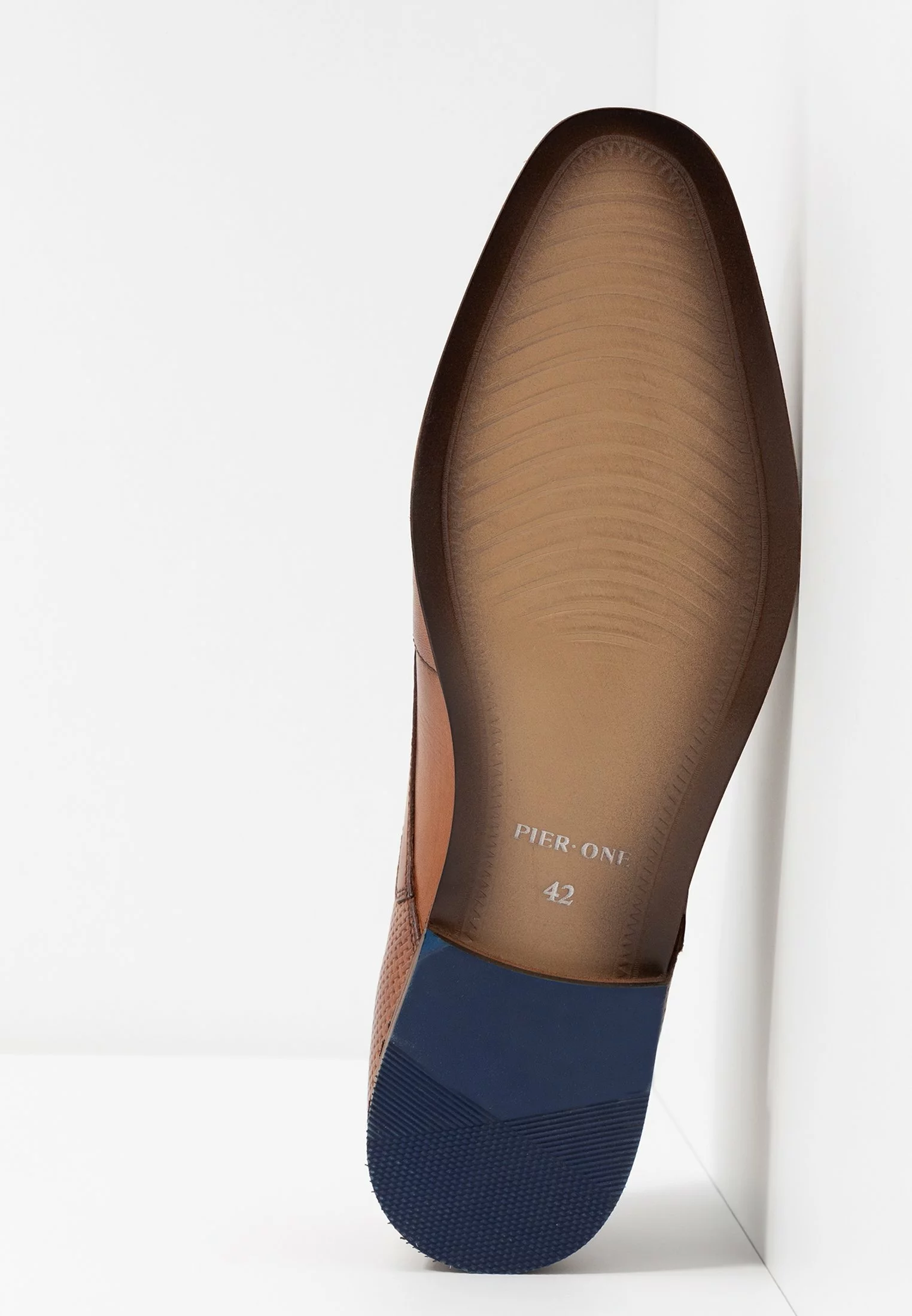 Pier One Leather - Smart Lace-Ups - Cognac 5 Pier One Leather - Smart Lace-Ups - Cognac - Image 5