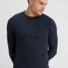 Pier One Jumper - Mottled Dark Blue