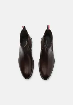 Pier One Leather - Classic Ankle Boots - Dark Brown 9 Pier One Leather - Classic Ankle Boots - Dark Brown -Pier One Shop c81e85a5dc174970ac503dce8a440e48