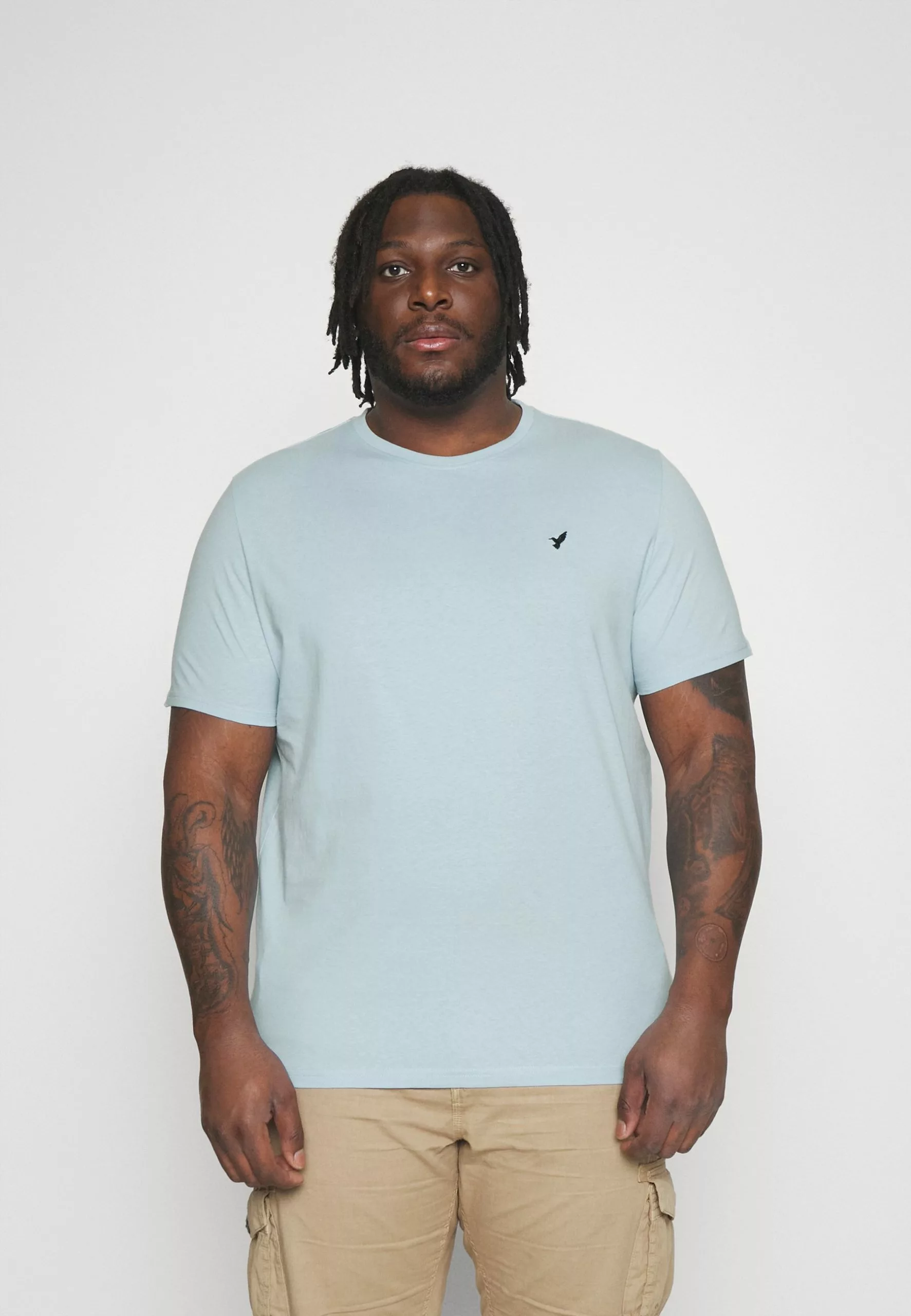 Pier One 5 Pack - Basic T-Shirt - White/Mottled Dark Grey/Bordeaux 4 Pier One 5 Pack - Basic T-Shirt - White/Mottled Dark Grey/Bordeaux - Image 4