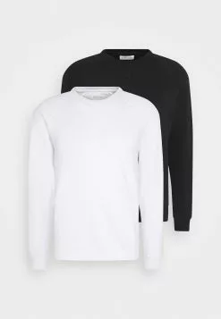 Pier One 2 Pack - Sweatshirt - White/Black -Pier One Shop c8d8ecb087614e1d86ddf5a1041c7c53