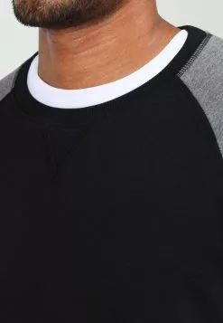 Pier One Sweatshirt - Grey Melange/Black -Pier One Shop ce0c26974f3f40dfacd175e5c67e5d19