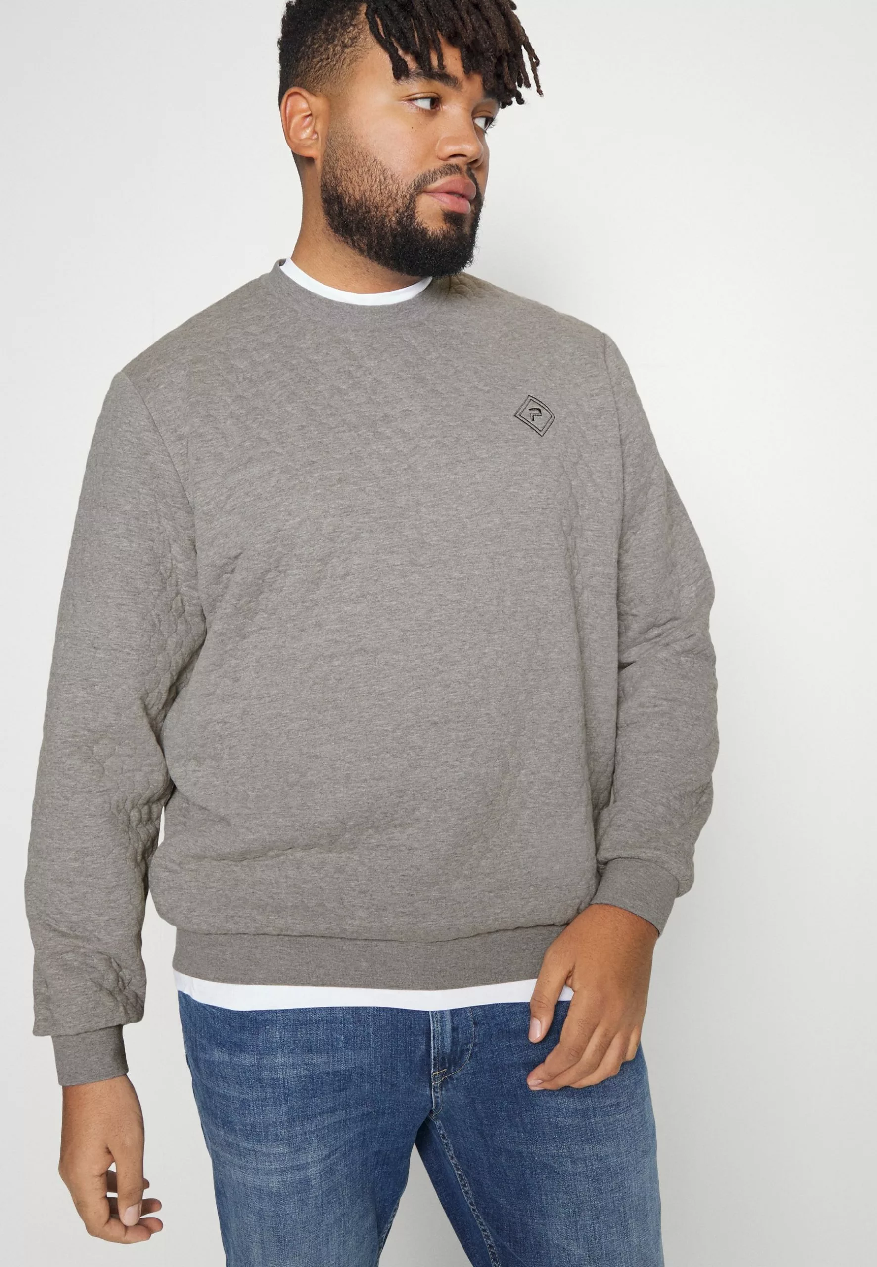 Pier One Sweatshirt - Grey 4 Pier One Sweatshirt - Grey - Image 4