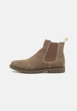 Pier One Leather - Classic Ankle Boots - Taupe