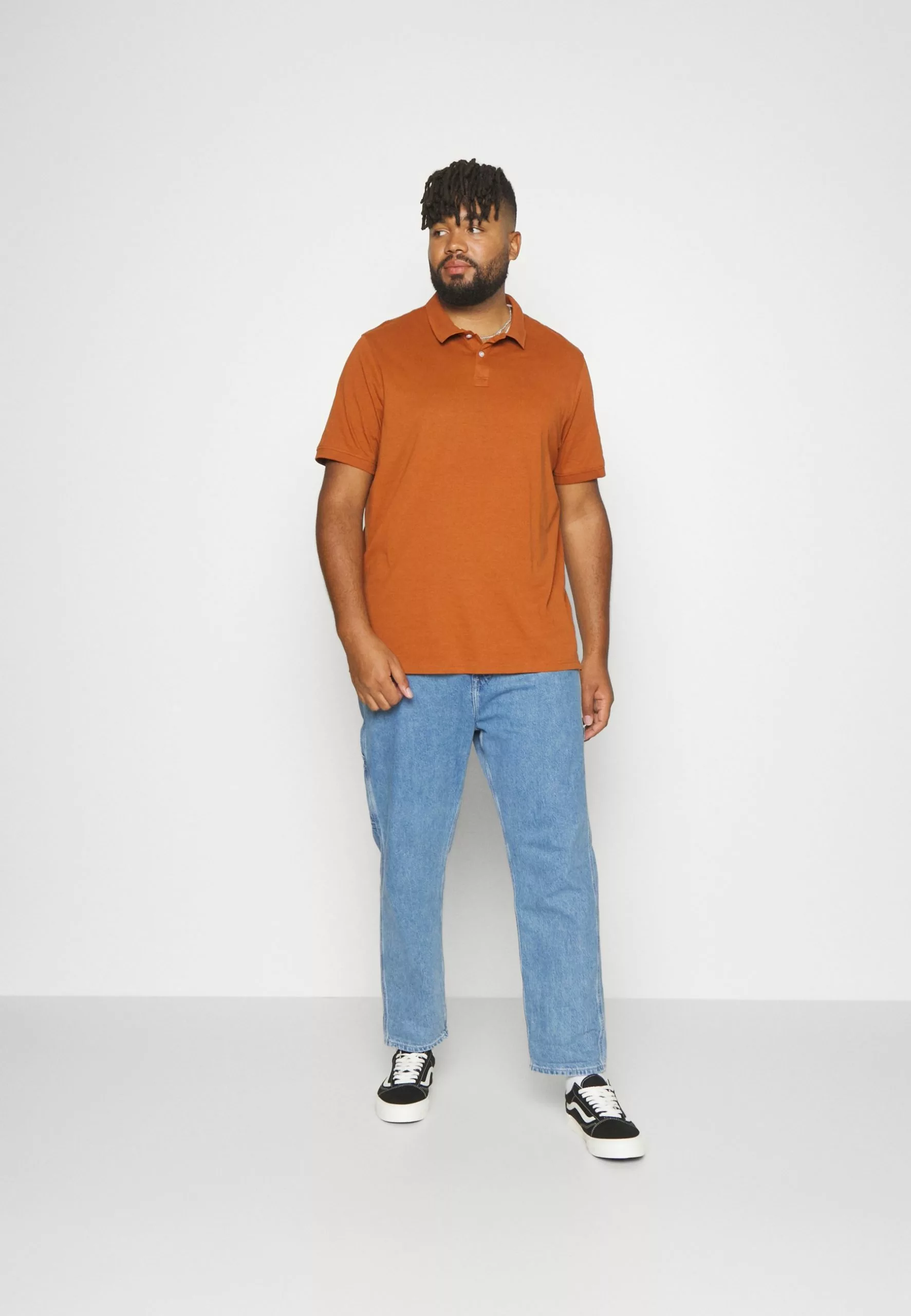 Pier One Polo Shirt - Cognac 2 Pier One Polo Shirt - Cognac - Image 2