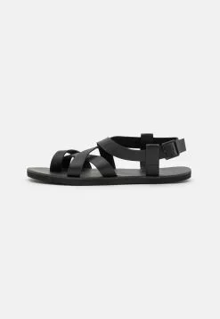 Pier One T-Bar Sandals - Black