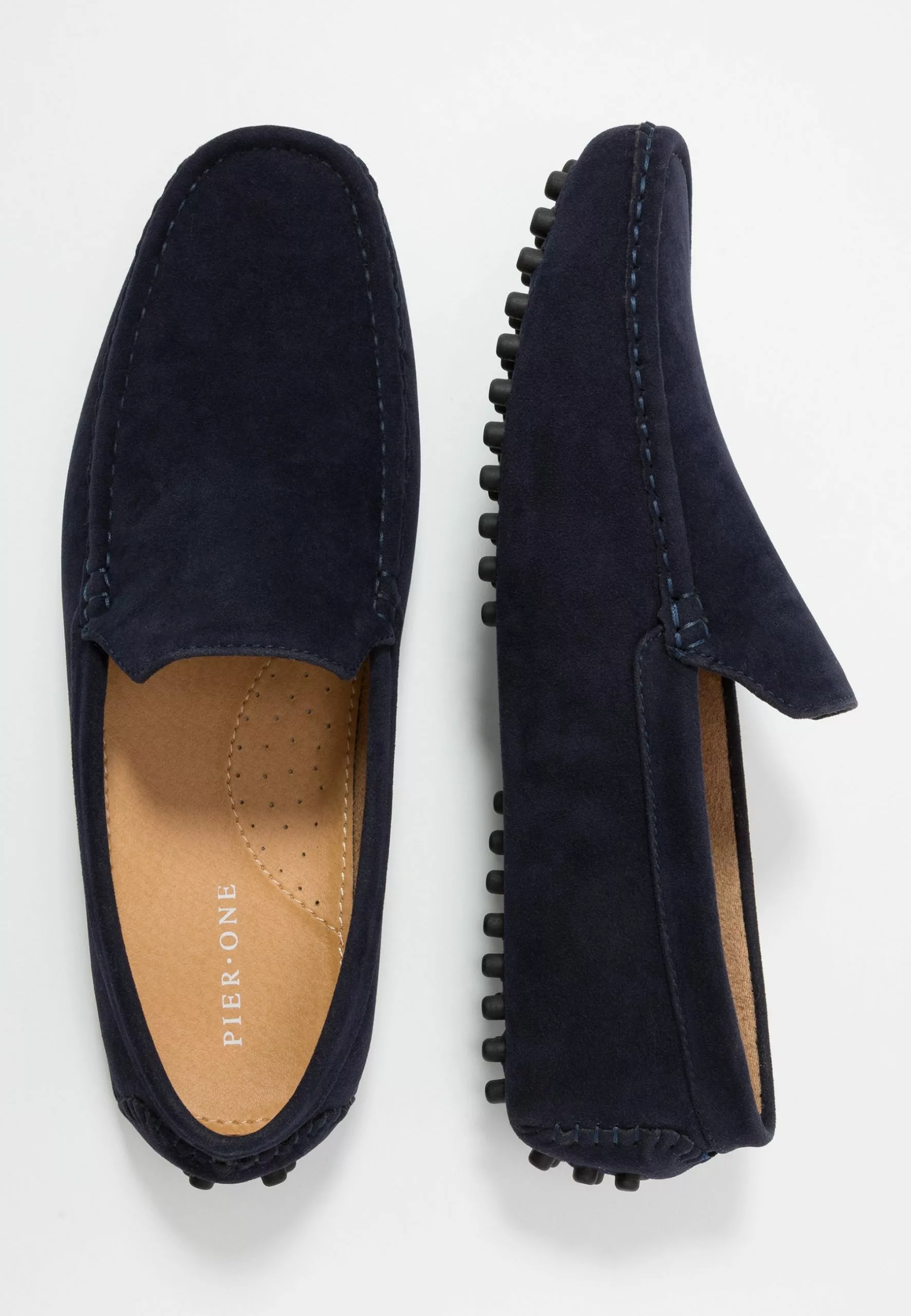 Pier One Moccasins - Dark Blue 2 Pier One Moccasins - Dark Blue - Image 2