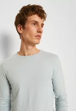 Pier One 2 Pack - Long Sleeved Top - Light Blue/Dark Blue -Pier One Shop d315311a1b6348f89442cc5ec2361513