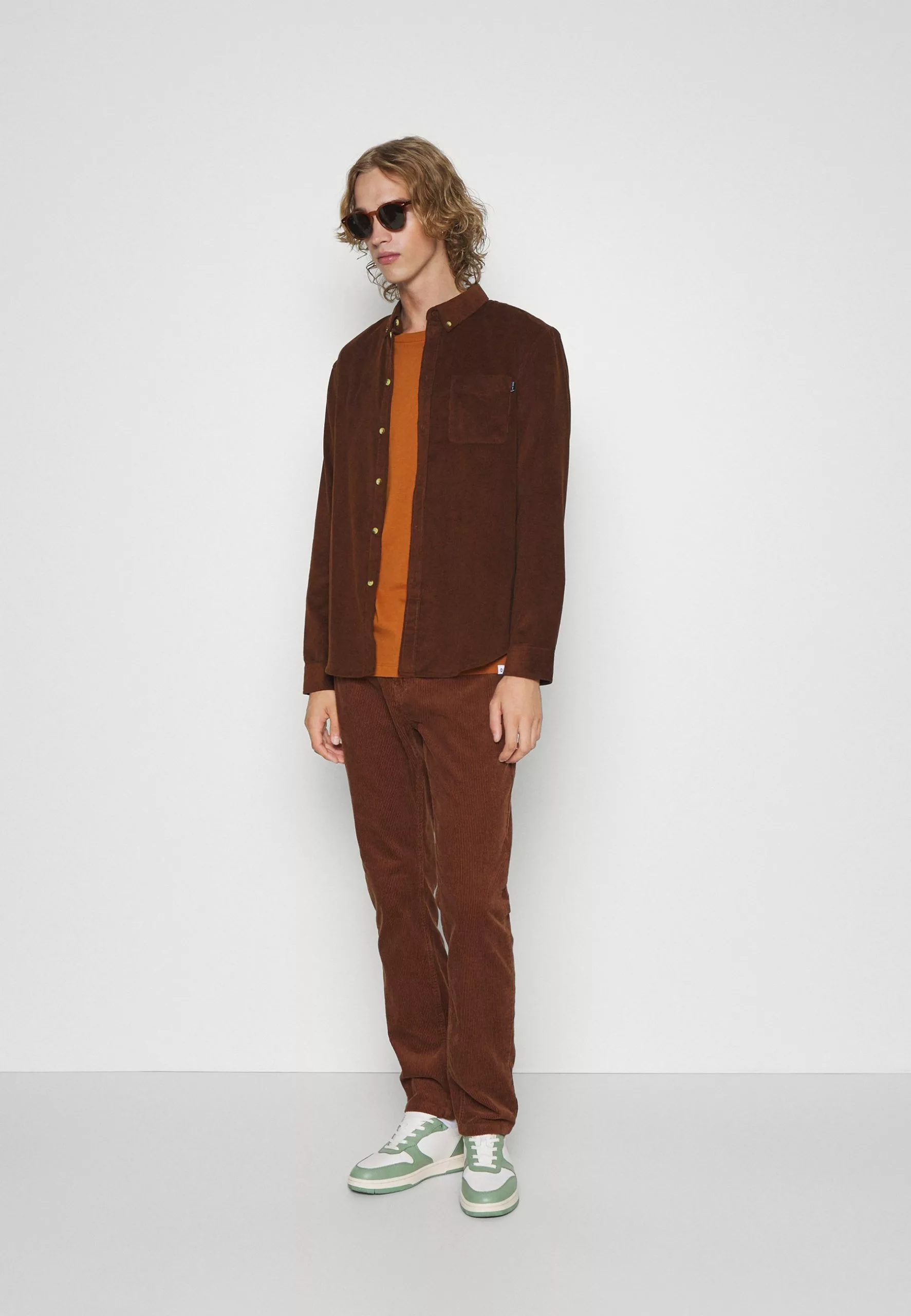 Pier One Shirt - Brown 2 Pier One Shirt - Brown - Image 2