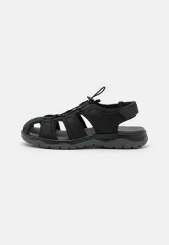 Pier One Leather - Walking Sandals - Black