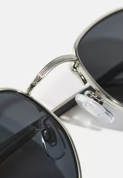 Pier One Unisex - Sunglasses - Black/Silver-Coloured -Pier One Shop da6411816b774c29a62a47723bc36ae2