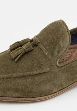 Pier One Leather - Slip-Ons - Green -Pier One Shop e1f88111880d4b22b149d345f9e0d086