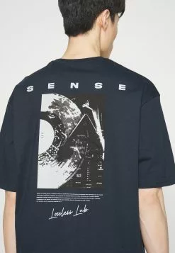 Pier One Sense Tee- Print T-Shirt - Dark Blue -Pier One Shop e690df0b9a214c2fa436c69165ff17cd