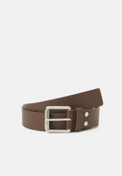 Pier One Unisex - Belt - Dark Brown