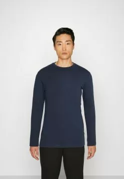 Pier One Long Sleeved Top - Light Green/Beige/Dark Blue -Pier One Shop ecfaf74aa6da4ede9653fbbe59f615fd