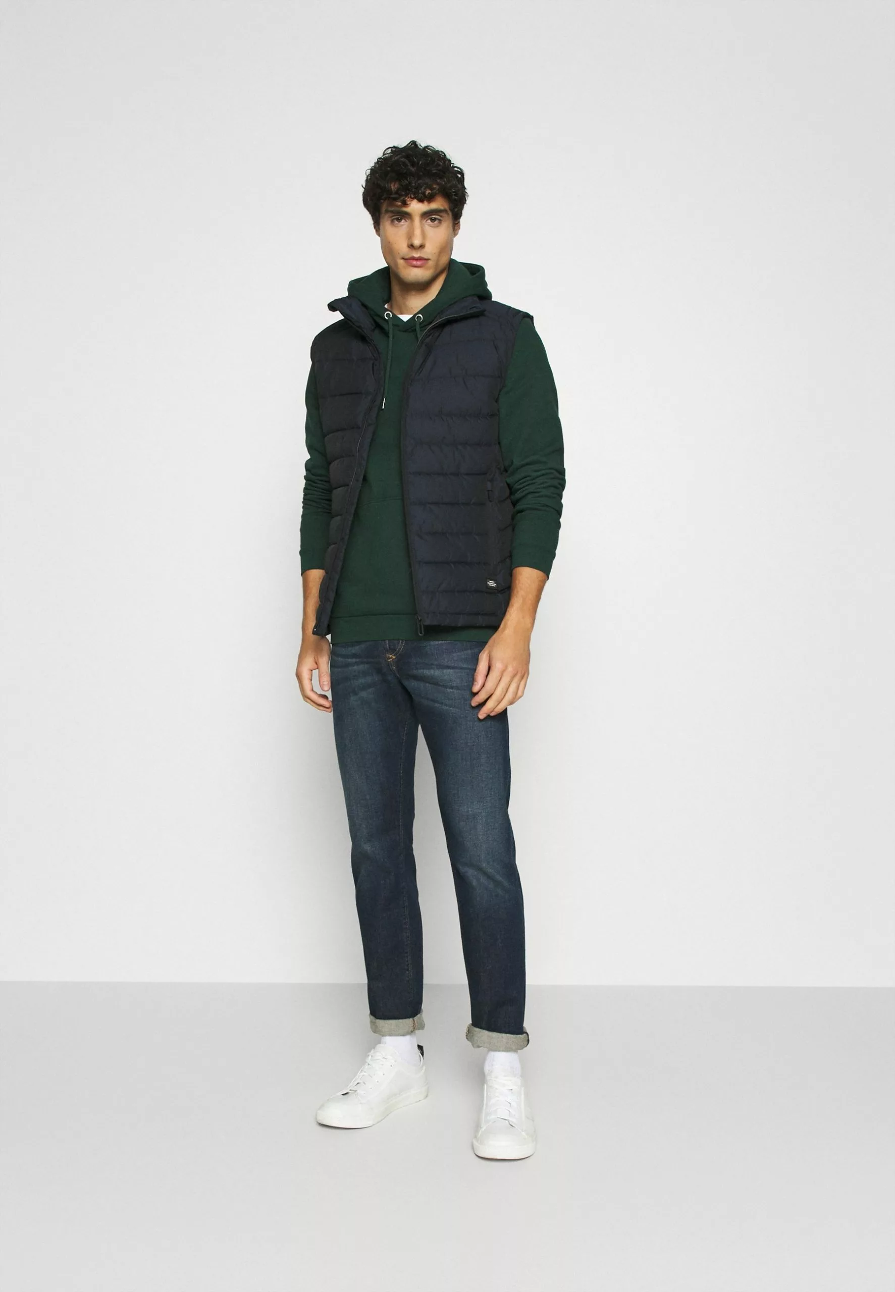 Pier One Hoodie - Dark Green 2 Pier One Hoodie - Dark Green - Image 2